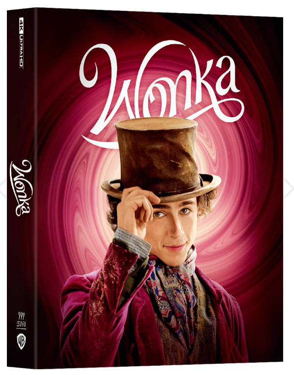 WONKA [4K UHD + 2D] Blu-Ray STEELBOOK [MANTA LAB] DOUBLE LENTICULAR A