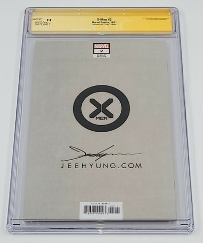 X-MEN #2 CGC SS 9.8 JEEHYUNG LEE VIRGIN EDITION SIGNED AND REMARKED