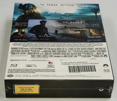 13 HOURS: THE SECRET SOLDIERS OF BENGHAZI BLU-RAY STEELBOOK [FILMARENA] <#048/500>