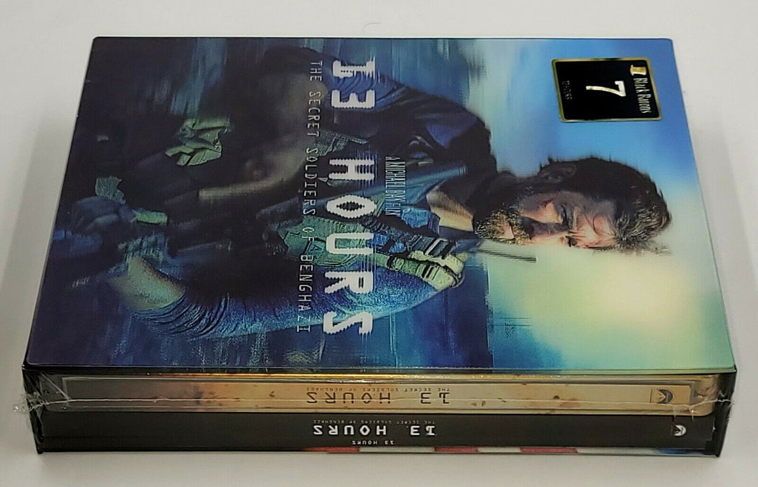 13 HOURS: THE SECRET SOLDIERS OF BENGHAZI BLU-RAY STEELBOOK