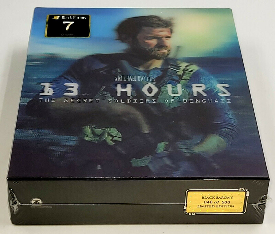 13 HOURS: THE SECRET SOLDIERS OF BENGHAZI BLU-RAY STEELBOOK