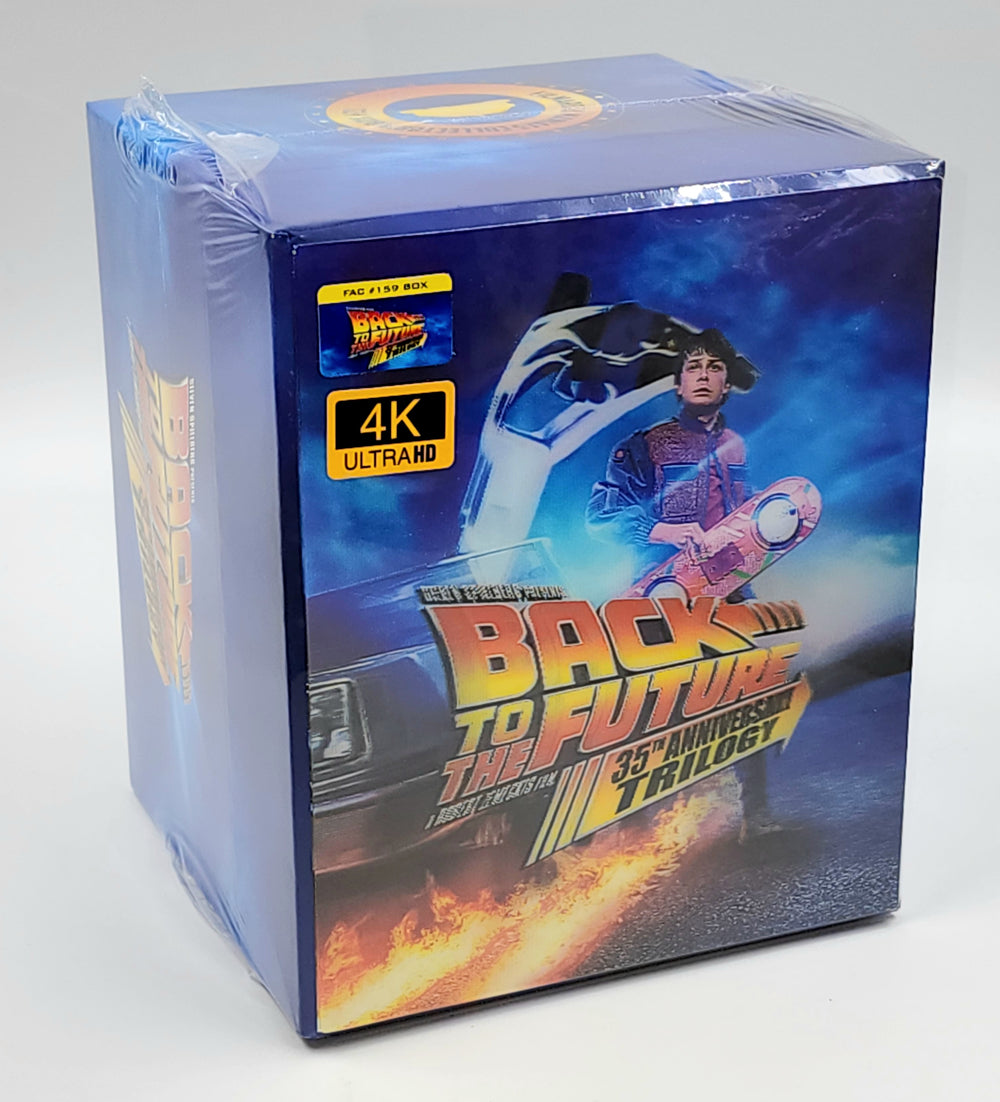 BACK TO THE FUTURE TRILOGY [4K UHD+2D] Blu-Ray STEELBOOK MANIACS