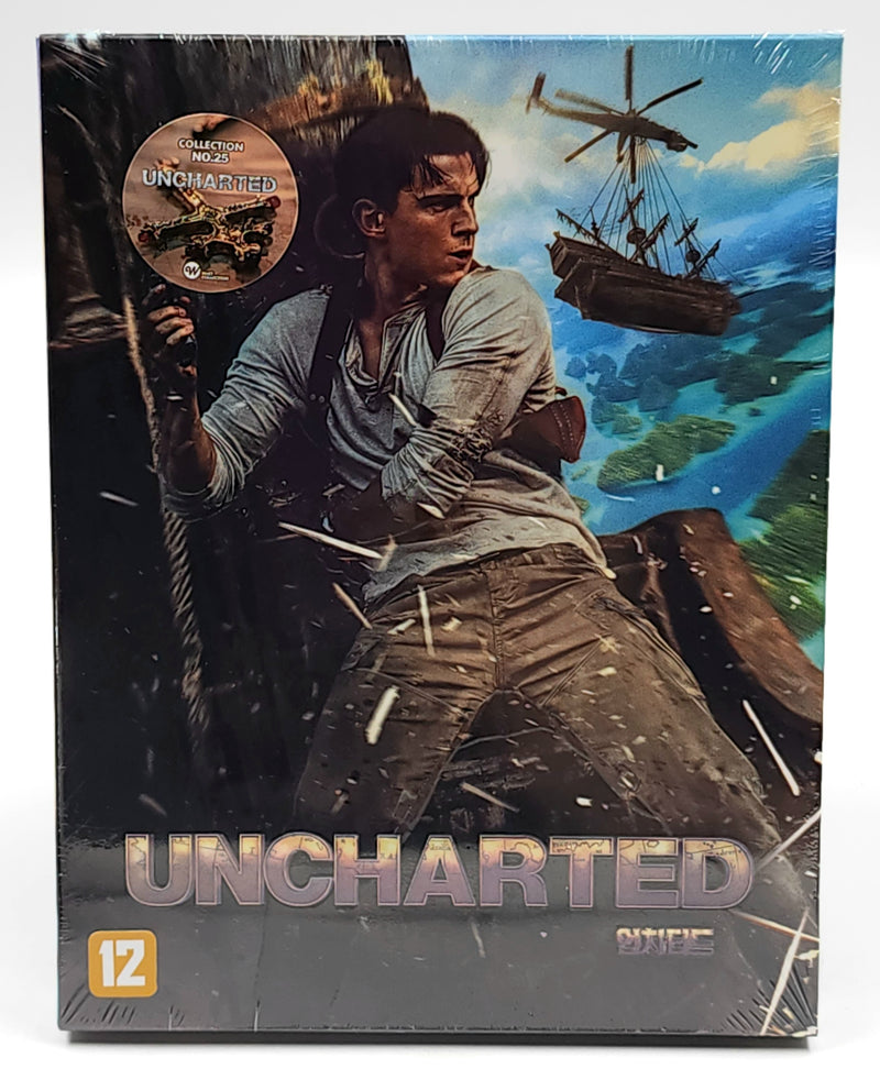 UNCHARTED [4K UHD + 2D] Blu-ray STEELBOOK [WEET COLLECTION] FULLSLIP LE<