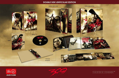 300 Blu-ray STEELBOOK [HDZETA] DOUBLE LENTICULAR