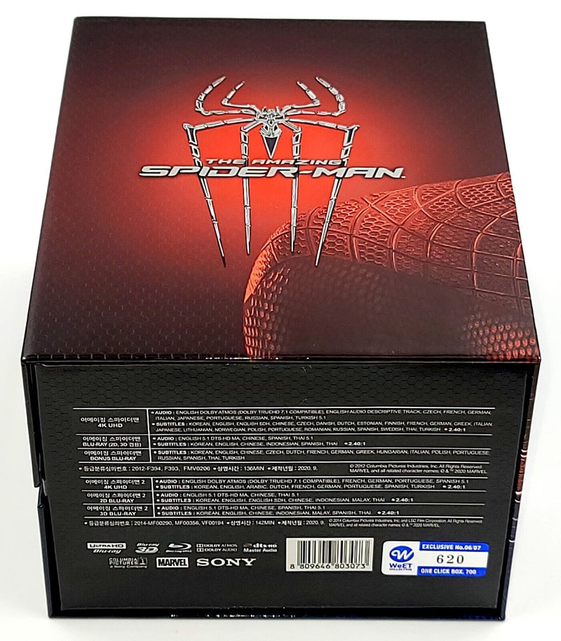 THE AMAZING SPIDER-MAN (EMPTY BOXSET) **NO STEELBOOKS/DISCS** [WeEt COLLECTION]