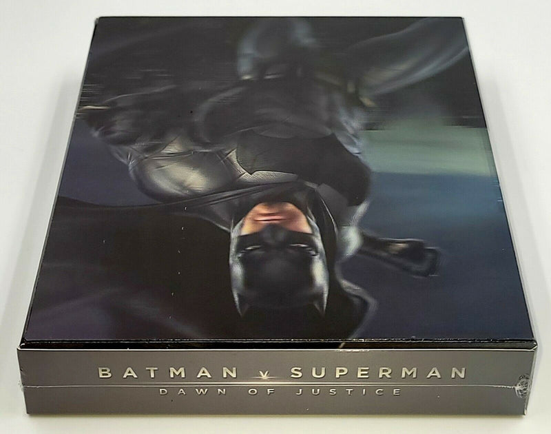 BATMAN v SUPERMAN DAWN OF JUSTICE [2D + 3D] Blu-ray STEELBOOK [HDZETA] DOUBLE LENTICULAR