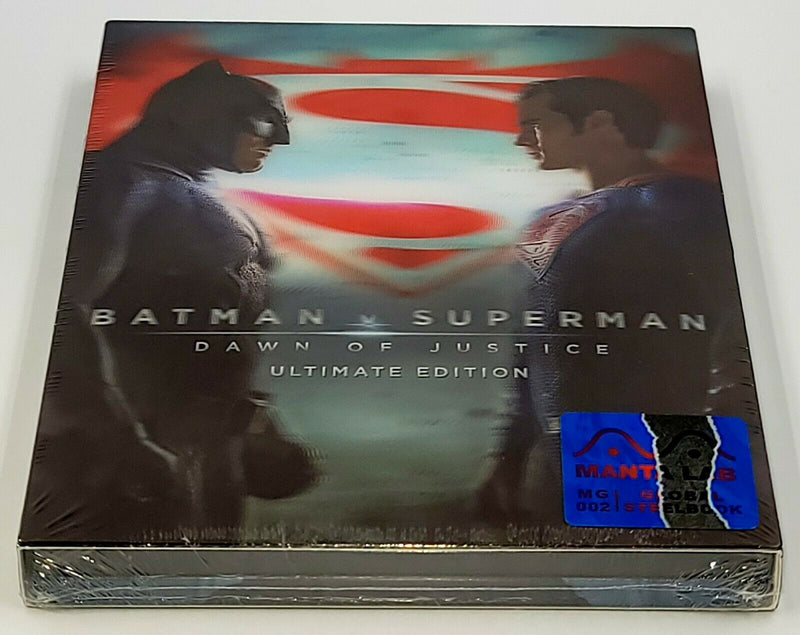 BATMAN V SUPERMAN: DAWN OF JUSTICE Blu-ray STEELBOOK LENTICULAR <