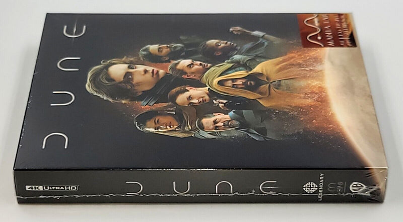 DUNE [4K UHD + 3D + 2D] Blu-ray STEELBOOK [MANTA LAB] FULLSLIP