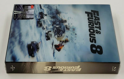 FAST & FURIOUS 8 Blu-ray STEELBOOK [HDZETA] LENTICULAR <LOW #007/500>