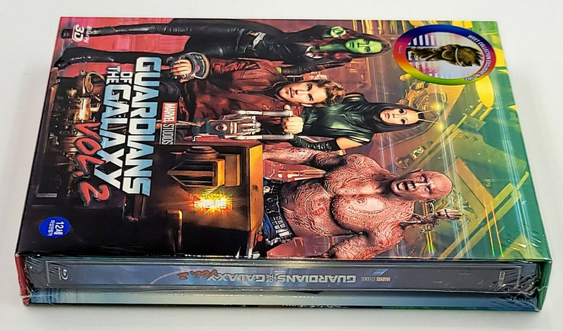 GUARDIANS OF THE GALAXY VOL 2 [2D + 3D] Blu-ray STEELBOOK [THE WeET COLLECTION] FULLSLIP A1