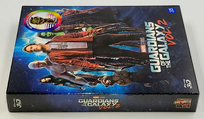 GUARDIANS OF THE GALAXY VOL 2 [2D + 3D] Blu-ray STEELBOOK [THE WeET COLLECTION] FULLSLIP A2