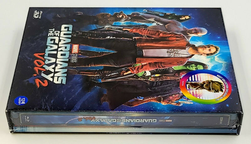 GUARDIANS OF THE GALAXY VOL 2 [2D + 3D] Blu-ray STEELBOOK [THE WeET COLLECTION] FULLSLIP A2