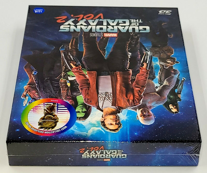 GUARDIANS OF THE GALAXY VOL 2 [2D + 3D] Blu-ray STEELBOOK [THE WeET COLLECTION] FULLSLIP A2