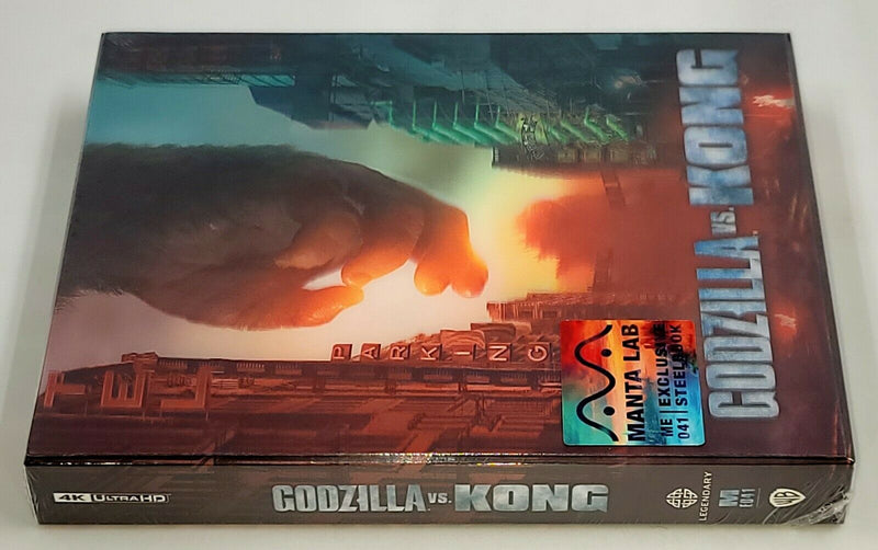 GODZILLA VS KONG [4K UHD + 2D] Blu-ray STEELBOOK [MANTA LAB] DOUBLE LENTICULAR