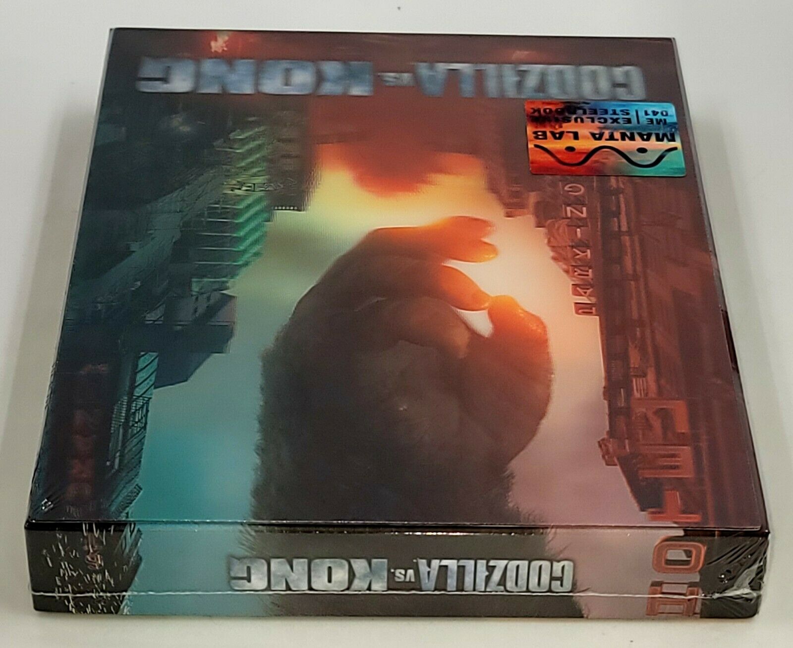 GODZILLA VS KONG [4K UHD + 2D] Blu-ray STEELBOOK [MANTA LAB] DOUBLE  LENTICULAR