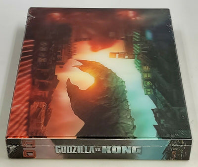 GODZILLA VS KONG [4K UHD + 2D] Blu-ray STEELBOOK [MANTA LAB] DOUBLE LENTICULAR