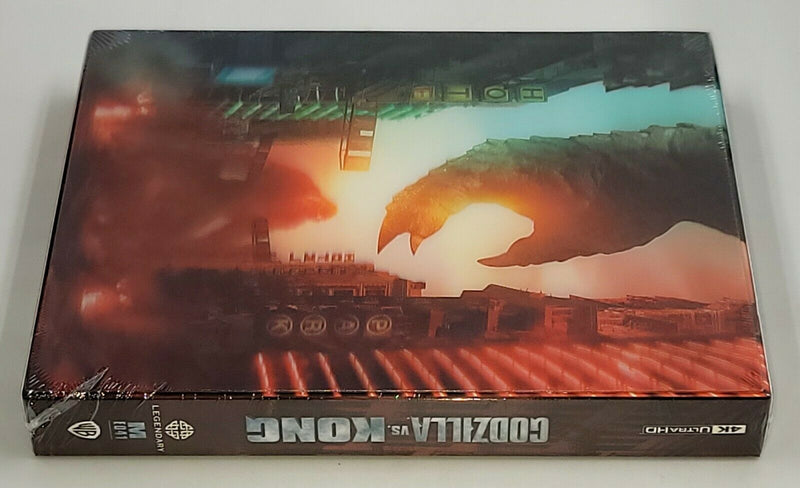 GODZILLA VS KONG [4K UHD + 2D] Blu-ray STEELBOOK [MANTA LAB] DOUBLE LENTICULAR