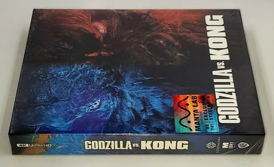 GODZILLA VS KONG [4K UHD + 2D] Blu-ray STEELBOOK [MANTA LAB] FULLSLIP