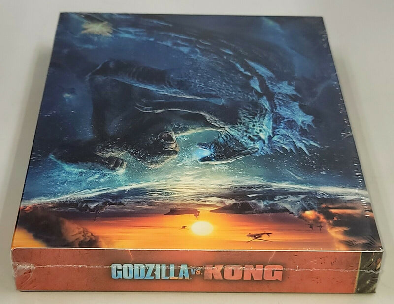 GODZILLA VS KONG [4K UHD + 2D] Blu-ray STEELBOOK [MANTA LAB] LENTICULAR