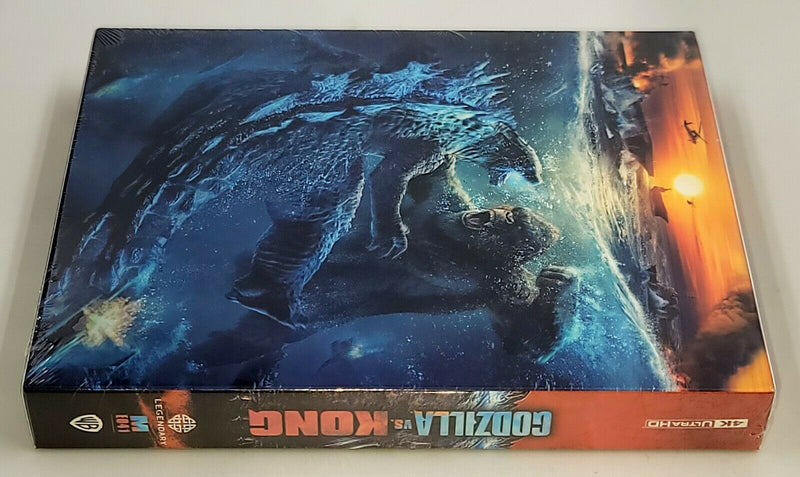 GODZILLA VS KONG [4K UHD + 2D] Blu-ray STEELBOOK [MANTA LAB] LENTICULAR