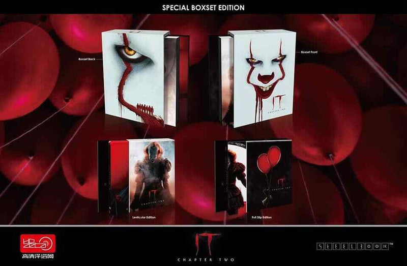 IT CHAPTER 2 STEELBOOK BOXSET [HDZETA] 1-CLICK EDITION **NO Blu-ray Discs INCLUDED**