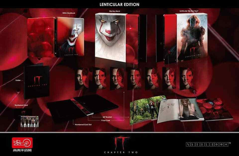 IT CHAPTER 2 STEELBOOK BOXSET [HDZETA] 1-CLICK EDITION **NO Blu-ray Discs INCLUDED**