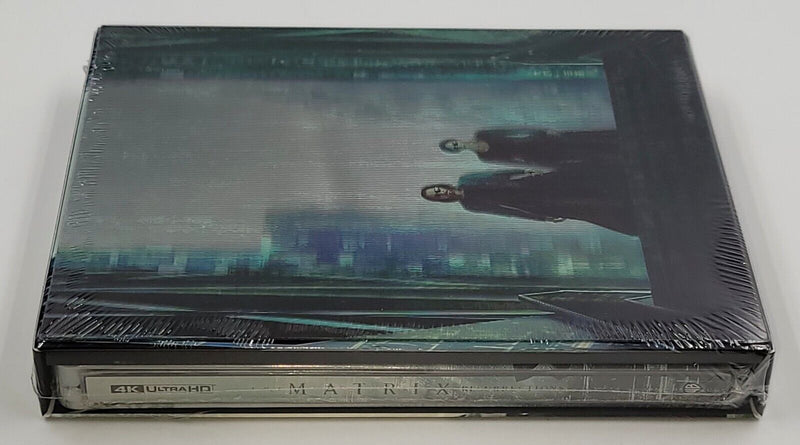 THE MATRIX RESURRECTIONS [4K UHD + 2D] Blu-ray STEELBOOK [MANTA LAB] DOUBLE LENTICULAR