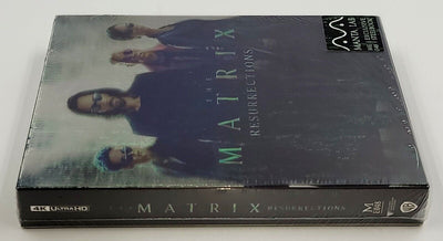 THE MATRIX RESURRECTIONS [4K UHD + 2D] Blu-ray STEELBOOK [MANTA LAB] DOUBLE LENTICULAR