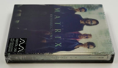 THE MATRIX RESURRECTIONS [4K UHD + 2D] Blu-ray STEELBOOK [MANTA LAB] DOUBLE LENTICULAR