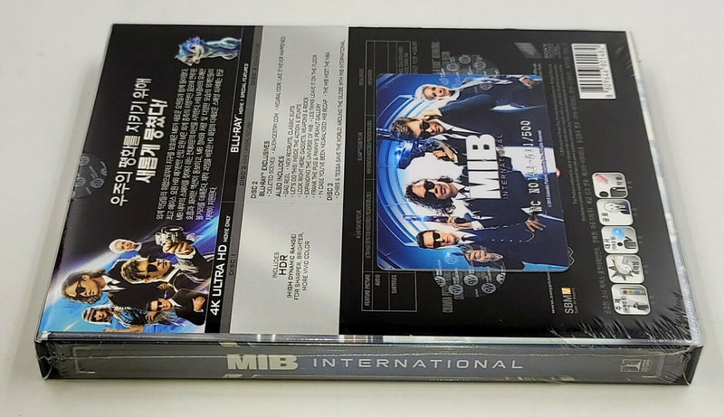 MEN IN BLACK INTERNATIONAL [4K UHD + 2D] Blu-ray STEELBOOK [THE WeET COLLECTION] FULLSLIP <