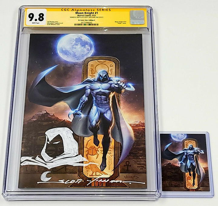 MOON KNIGHT 1 WILLIAMS CGC 9.8!! store