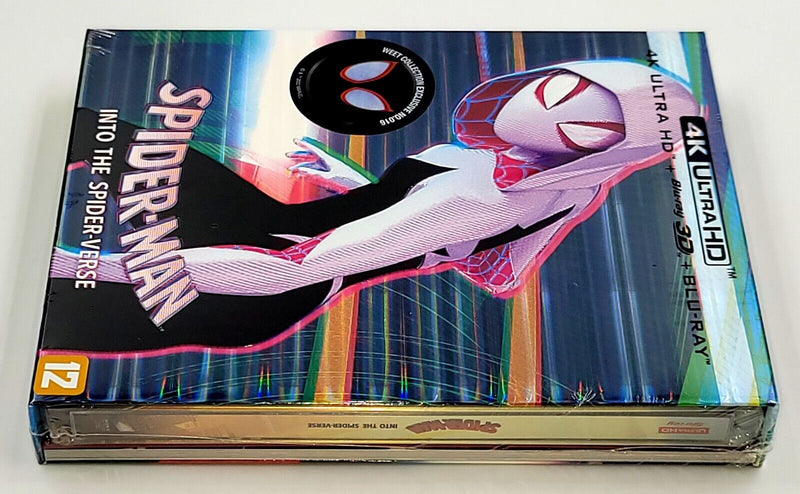 SPIDER-MAN INTO THE SPIDER-VERSE [4K+3D+2D] Blu-ray STEELBOOK [WeET] FSA2