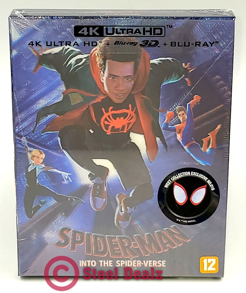 Spider-Man: Across the Spider-Verse [SteelBook] [4K Ultra HD Blu