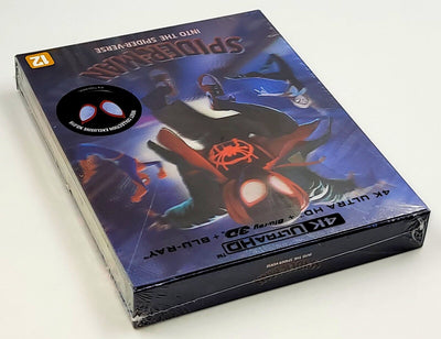 SPIDER-MAN INTO THE SPIDER-VERSE [4K+3D+2D] Blu-ray STEELBOOK [WeET] LENTI B1