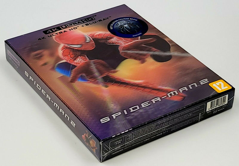 SPIDER-MAN 1-3 [4K UHD + 2D] Blu-ray STEELBOOK LENTICULAR SET [WeET COLLECTION]