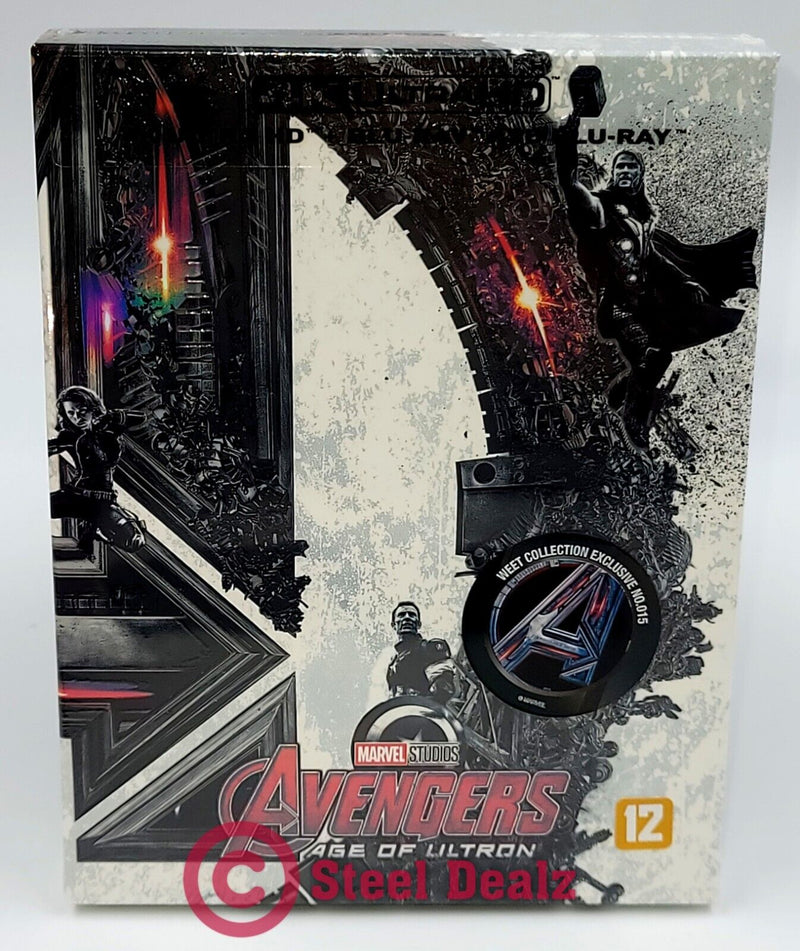 THE AVENGERS: AGE OF ULTRON [4K+3D+ 2D] Blu-ray STEELBOOK [WeET COLLECTION] FSA1