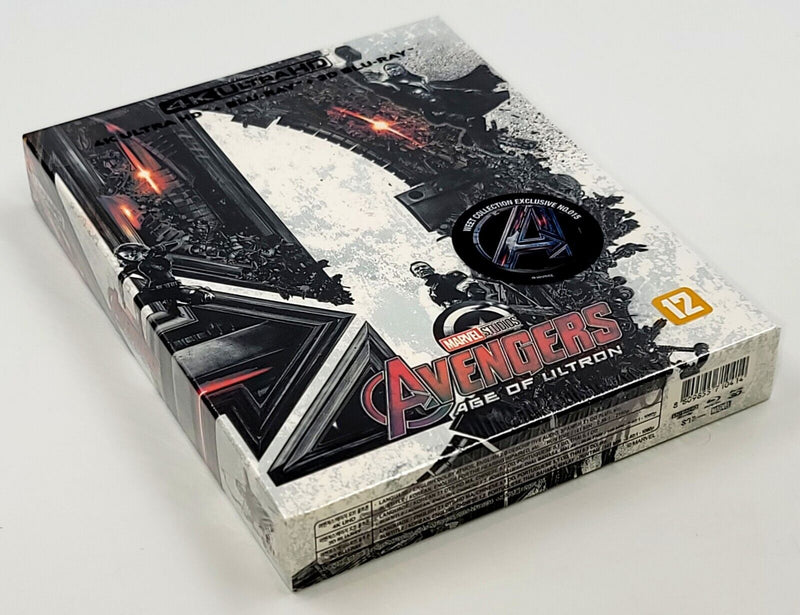 THE AVENGERS: AGE OF ULTRON [4K+3D+ 2D] Blu-ray STEELBOOK [WeET COLLECTION] FSA1