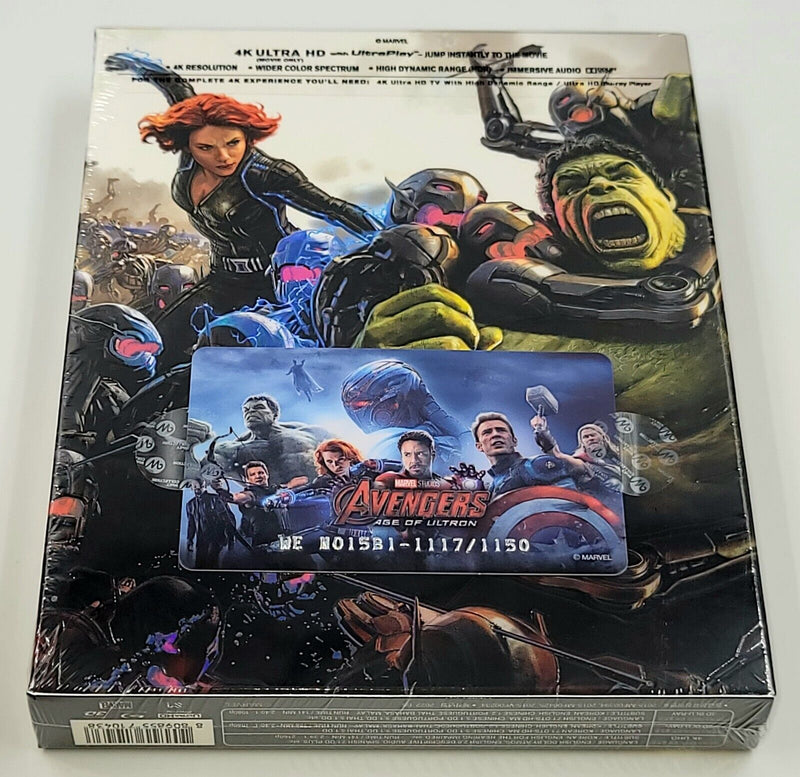 THE AVENGERS: AGE OF ULTRON [4K+3D+ 2D] Blu-ray STEELBOOK [WeET COLLECTION] B1