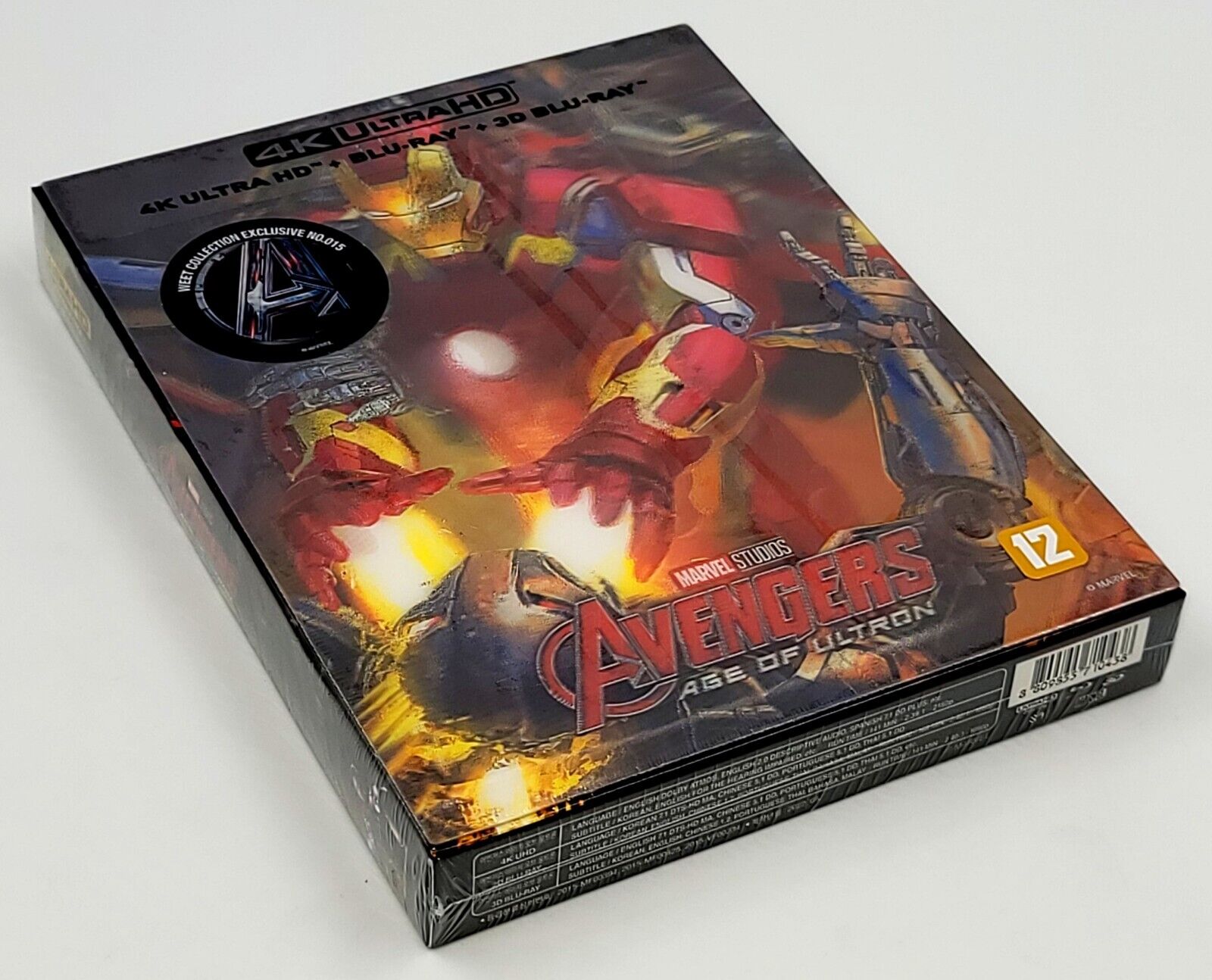 アベンジャーズ エイジオブウルトロン スチールブック BOX WeET-