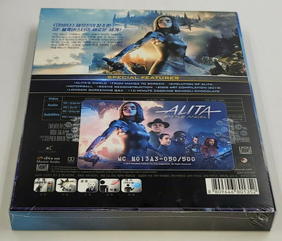 ALITA: BATTLE ANGEL [2D + 3D] Blu-ray STEELBOOK [THE WeET COLLECTION] FULLSLIP A3 <#050/500>