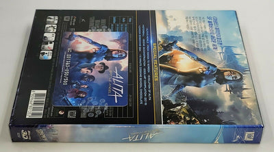 ALITA: BATTLE ANGEL [2D + 3D] Blu-ray STEELBOOK [THE WeET COLLECTION] FULLSLIP A3 <#050/500>