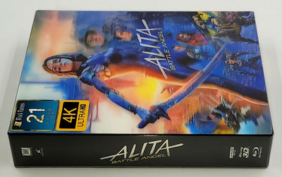 ALITA BATTLE ANGEL [4K + 3D+ 2D] Blu-ray STEELBOOK [FILMARENA] XL DOUBLE LENTICULAR