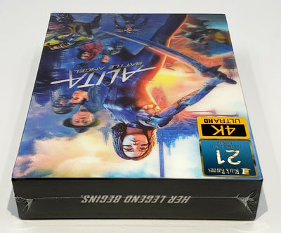 ALITA BATTLE ANGEL [4K + 3D+ 2D] Blu-ray STEELBOOK [FILMARENA] XL DOUBLE LENTICULAR