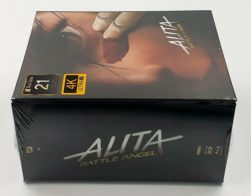 ALITA BATTLE ANGEL [4K+3D+2D] Blu-ray STEELBOOK SET 1-CLICK EDITION