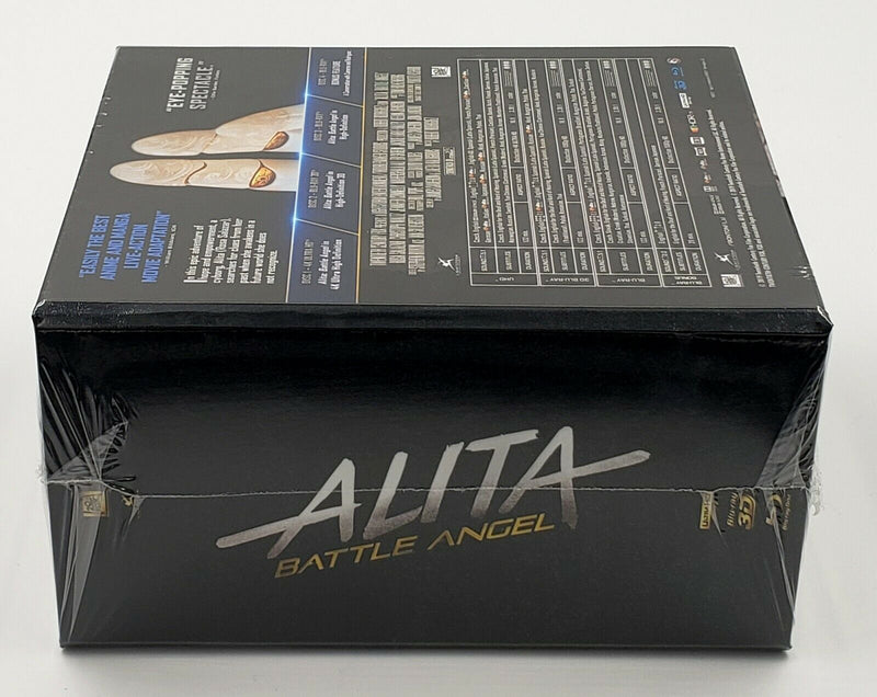 ALITA BATTLE ANGEL [4K+3D+2D] Blu-ray STEELBOOK SET 1-CLICK EDITION