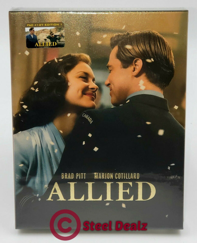 ALLIED Blu-ray STEELBOOK [FILMARENA] XL FULLSLIP <LOW 