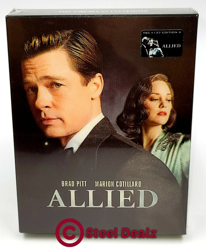 ALLIED Blu-ray STEELBOOK [FILMARENA] XL LENTICULAR <LOW 