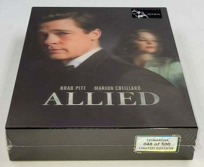 ALLIED Blu-ray STEELBOOK [FILMARENA] XL LENTICULAR <LOW #048/500>