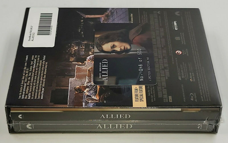 ALLIED Blu-ray STEELBOOK [FILMARENA] XL LENTICULAR <LOW 