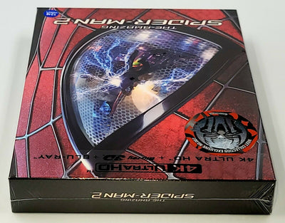 THE AMAZING SPIDER-MAN 2 4K UHD +3D+2D Blu-ray STEELBOOK WeET COLLECTION FS